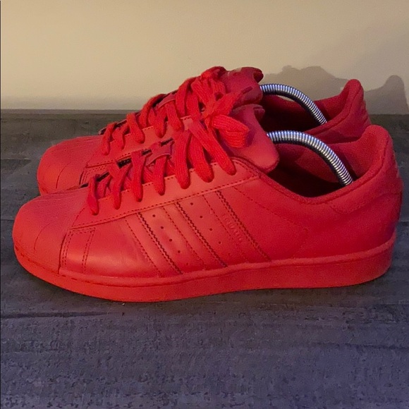 adidas Other - Adidas x Pharrell Williams shell toes RED